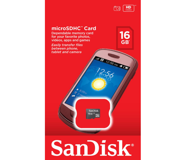 Sandisk 16GB SDHC Class 4 - 63223 - zdjęcie 4